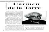 De sobretaula amb la doctora Carmen de la Torre · 1962, tecnica bromatologa per I'Escola de Bromatologia de la Universitat Complutense de Madrid. 1965, doctora en farmacia. 1966,
