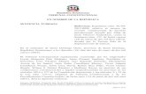 República Dominicana TRIBUNAL CONSTITUCIONAL EN ......Sentencia núm. 137, de fecha catorce (14) de marzo de dos mil doce (2012), dictada por la Tercera Sala de la Suprema Corte de