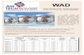 WAD - Air Technology - ATC FAns - Bienvenidoventiladores helicoidales, ha sido diseñada para aplicación al muro en oficinas, salas de reunión, laboratorios, cafeterías, escuelas,