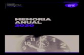 MEMORIA ANUAL 2020²ria... · 2021. 1. 20. · F ENT C/ Josep Llanza, 1-7, 2n 3a 08800 Vilanova i la Geltrú +34 93 893 51 04 info@ent.cat |  MEMORIA ANUAL 2020