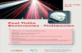 Paul Virilio Aceleración - Victimaciónifs.csic.es/.../default/files/content/event/2010/virilio.pdf21 de mayo 2010 Paul Virilio Aceleración - Victimación Proyecto: Filosofía después