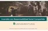 Inversión con Responsabilidad Social Compartida · 2017. 6. 7. · Proyecto Tambomayo: Sistema de vetas Paola VETA DDH Ancho (m ) Secciónlongitudinal VetaPaola Mena Economic > 9.41