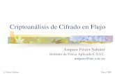 Procedimientos de Cifrado en Flujo - : Homedigital.csic.es/bitstream/10261/24553/1/Criptoanalisis_2009.pdfآ 