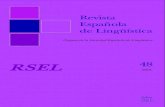 Revista Española de LingüísticaMartinell (UB), Juan Carlos Moreno Cabrera (UAM), Gregorio Salvador (RAE), José Carlos de Torres (SEL), Jesús de la Villa (UAM). A partir del número
