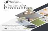 1978 Lista de Productos 2019 ventas@silheriluminacion.com.ar Encontranos en las redes sociales: SILHERILUMINACION Las imágenes son ilustrativas y IOS productos pueden ser modificados
