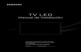 TV LED - Main | Samsung Display Solutions...– Conecte los cables de audio en “R-AUDIO-L” del televisor y los otros extremos en las salidas de audio correspondientes en los dispositivos
