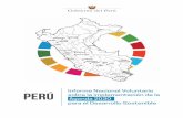 Informe Nacional Voluntario Perú sobre la implementación de la Agenda … · 2020. 7. 2. · 2 Presentación La República del Perú presenta este primer Informe Nacional Voluntario,