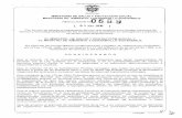 REPÚBLICA DE COLOMBIA³n 0689.pdf · 2018. 7. 27. · En ejercicio de sus facultades constitucionales y legales, en especial las conferidas por la Ley 170 de 1994, los numerales