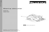 (Instrucciones originales) Sierra circular - Makita Sierra circular 5007N 5007NF DOBLE AISLAMIENTO MANUAL