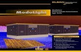 Modulare ModuLight - elbag · ModuLight Modulare Photovoltaik-Netzstation Typ: PvTS n Fabrikfertig „Plug & Play” n Modulare Bauweise mit Mittelspannungsschaltanlage, Transformator