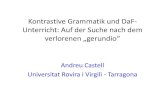 Kontrastive Grammatik und DaF-Unterricht: Auf der Suche ...• Glaboniat, Manuela et al. (2005, 1. Fassung 2002): Profile deutsch.A1 – C2 (Version 2.0), Langenscheidt, Berlin. (PRO)