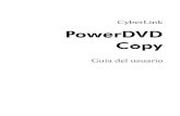 CyberLink PowerDVD Copydownload.cyberlink.com/.../powerdvdcopy/PDC_Esp.pdf · 2004. 6. 16. · CyberLink PowerDVD Copy 2 Características principales de PowerDVD Copy Las características