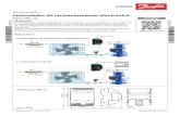 Guía de instalación Controlador de recalentamiento electrónico...© Danfoss | DCS (az) | 2018.05 1 2 3 Danf oss 80G314.10 –/ ~ +/~ GND Bat+ A1 A2 B1 B2 NO1 C1 NC1 R120 CANH CANL