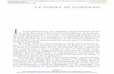 La forma de gobierno - UNAM · 2017. 5. 2. · 64 • La forma de gobierno forma de gobierno, b) la propuesta de colocar la fuente de la soberanía en la nación y no en el pueblo,