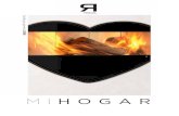 MIHOGAR...2016/07/04  · fuego tanto desde la parte frontal como desde los laterales. Con cristal de efecto espejo y mano fría extraíble. Esta chimenea, suspendida en el aire y