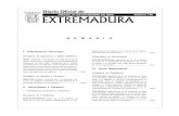 S U M A R I O - doe.gobex.esdoe.gobex.es/pdfs/doe/2000/1480o/1480o.pdf · En el «Diario Oficial de Extremadura» número 65, de seis de junio de 2000, apareció publicado el Decreto