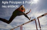 Agile Prinzipien & Praktiken neu entdeckt...Agile Manifesto 2001 individuals and interactions over processes and tools working software over comprehensive documentation customer collaboration