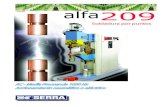 209 - .::GOYMU::.Soldadura y Automatismos - Inicio · SERRA SOLDADURA, S.A. alfa209 Transformador 2- 100 kVA - 50/60Hz 3- 125 kVA - 50/60Hz 4- 100 kVA - 1000Hz 5- 150 kVA - 1000Hz