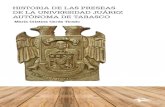 HISTORIA DE LAS PRESEAS DE LA UNIVERSIDAD ...pculturales.ujat.mx/FilesPublicaciones/files257/preseas...(1957). Fue miembro de la Acade-mia Mexicana de la Lengua, donde ingresó el