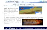 MARRUECOS ATLAS - ANDARA rutasandararutas.com/index_htm_files/MARRUECOS ATLAS 9 AL 16... · 2018. 9. 7. · llanura de Marrakech podremos ver en la lejanía la colosal cadena del