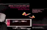 Micromedical VisualEyes™ 515/525...prueba calórica bitérmica, prueba posicional y prueba posicional de Dix-Hallpike. • Módulo VisualEyes™ 525: incluye los mismos protocolos