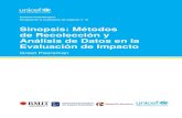Sinopsis: Métodos de Recolección y Análisis de Datos en la ......Peersman, G. (2014).Sinopsis: Métodos de recolección y análisis de datos en la evaluación de Impacto, Síntesis