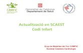 Actualització en SCAEST Codi Infartgestor.camfic.cat/Uploads/ITEM_11296.pdf · 2019. 5. 27. · El Codi infart és el conjunt de mesures encaminades a què tot pacient amb un IAM