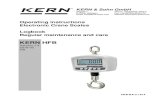KERN HFB - RS Components · 2019. 11. 14. · KERN & Sohn GmbH Ziegelei 1 D-72336 Balingen . email: info@kern-sohn.com Phone: +49-[0]7433- 9933-0 Fax: +49-[0]7433-9933-149 : Internet: