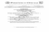 PERIÓDICO OFICIAL - Tamaulipaspo.tamaulipas.gob.mx/wp-content/uploads/2015/04/cxl-32-170315F.pdfacciones tendientes a otorgarles un título de propiedad. Por su parte el artículo