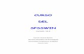 CURSO DEL SPSSWIN - unex.esimsturex.unex.es/Pagina_TGII/manual_spss.pdf · 2007. 2. 26. · El SPSS es un paquete estadístico de Análisis de datos con más de 20 años de aplicación