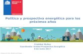 Política y prospectiva ... - Colegio de Ingenieros...Gobierno de Chile | Ministerio de Energía Energia compatible con el medio ambiente Fuente: Balance Nacional de Energía 2015