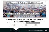 NO VIUS LA FESTA MAJOR - El LlobregatDel 7 a l’11 de setembre, des de les 19 h, al parc de la Marina FESTA A LA ‘CASETA’ DE LA PEÑA BÉTICA Ho organitza: Centro Cultural Andaluz