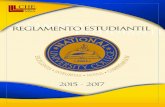 2015 - 2017 - NUC · 2019. 12. 28. · Reglamento Estudiantil 2015-2017 5 ARTÍCULO III -REPRESENTACIÓN ESTUDIANTIL EN LOS ORGANISMOS Y COMITÉS INSTITUCIONALES La participacio n
