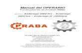 Manual del OPERARIO - Pulverizadores Praba · 2018. 8. 28. · Talleres Metalúrgicos PRABA S.R.L. Manual del Operario Pulverizador de Arrastre PRABA [ 4 ] A esta figura, cuya base