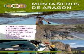 Vídeos 360º, la superación · 2016. 8. 30. · Chema Pemán Editor revista digital Montañeros de Aragón Montañeros y cazadores El Gobierno de Aragón se ha propuesto modificar
