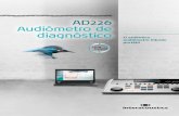 AD226 Audiómetro de agco stióni d - Interacoustics Méxicointeracousticsmexico.com/assets/AD226/BROCHURE-AD226.pdf · 2018. 5. 21. · El AD226 es pequeño, para facilitar su portabilidad,