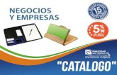 CATALOGO Negocios y Empresaspublicidadquefunciona.cl/catalogos/CATALOGO-Negocios-y... · 2018. 10. 18. · CÓD: N27 Carpeta Ecológica tipo Maletín, en cartulina reciclada, con