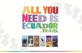 LA GRAN FERIA TURISTICA ECUADOR...Agencias de viajes Tour Operadoras y Agencias de Viajes Dual están invitadas a concursar y ser parte de un proceso de selección para asumir la responsabilidad