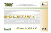 1. ENERO 2012 - Universidad Autónoma del Estado de Méxicoweb.uaemex.mx/identidad/boletines/2012/1_ENERO_2012.pdf · 2012. 10. 30. · enero de 2012 en el que incluye la presentación