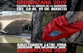 SALUDO / AGURRA - Berbinzana · 2019. 8. 7. · SALUDO / AGURRA Berbinzana se viste de blanco y rojo 14 al 19 de agosto y, en estas páginas, puedes consultar su programa de actividades.
