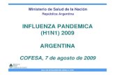 INFLUENZA PANDEMICA (H1N1) 2009 ARGENTINAmsal.gob.ar/images/stories/cofesa/2009/acta-02-09/anexo...2009/02/01  · Influenza pandémica (H1N1) 2009 Distribución porcentual de virus