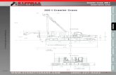 Crawler Crane 300 t MANITOWOC 2250 Cranes... · Crawler Crane 300 t MANITOWOC 2250. 02/2015. 3. 75. 70-300 ft 249,200 lbs. 22‘ 360° ...