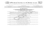 PERIÓDICO OFICIAL - Tamaulipaspo.tamaulipas.gob.mx/wp-content/uploads/2016/02/cxli-Ext...Periódico Oficial Victoria, Tam., sábado 30 de enero de 2016 Página 3 ARTÍCULO CUARTO.-
