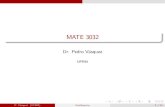MATE 3032 - Recinto Universitario de Mayagüezpvasquez/mate3032/clases1516... · 2016. 3. 1. · MATE 3032 Recuerde que una integral deﬁnida se deﬁne como el límite de la suma