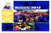 PROCLADE CANARIAS Memoria 2012€¦ · Memoria 2012 PROCLADE CANARIAS. 2 • Proclade Canarias es una Organización No Guberna-mental para el Desarrollo (ONG-D) promovida por los