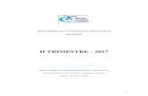 MINISTERIO DE COMERCIO E INDUSTRIAS INFORME · 2020. 4. 27. · MINISTERIO DE COMERCIO E INDUSTRIAS INFORME II TRIMESTRE - 2017 DIRECCIÓN DE ADMINSITRACIÓN Y FINANZAS DEPARTAMENTO