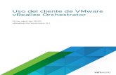 Uso del cliente de VMware vRealize Orchestrator - vRealize … · 2020. 11. 4. · 4 (opcional) Para crear una subcarpeta, seleccione una carpeta principal en la vista de árbol de