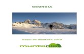 Georgia. Esquí de montaña-2019...Shjara, con 5.203 m, el tercero más alto del Cáucaso, y la montaña Ushba (4.710m) considerada la más bella y difícil de la cordillera, también