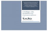 Código de Gobierno Corporativodigo-de... · 2020. 11. 10. · Código de Gobierno Corporativo BDE 2 CÓDIGO DE GOBIERNO CORPORATIVO BANCO DE DESARROLLO DEL ECUADOR B.P. CAPÍTULO