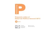Enquesta sobre el Debat de Política General 2012Dossier de premsa del DPG 2012 18,3 15,3 25,1 10,3 32,7 37,0 36,7 28,0 22,4 19,7 17,1 31,1 23,7 24,8 18,5 26,5 2,8 3,2 2,7 4,1 0 10